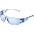 Global Industrial Frameless Safety Glasses, Scratch Resistant, Blue Lens 708119BL